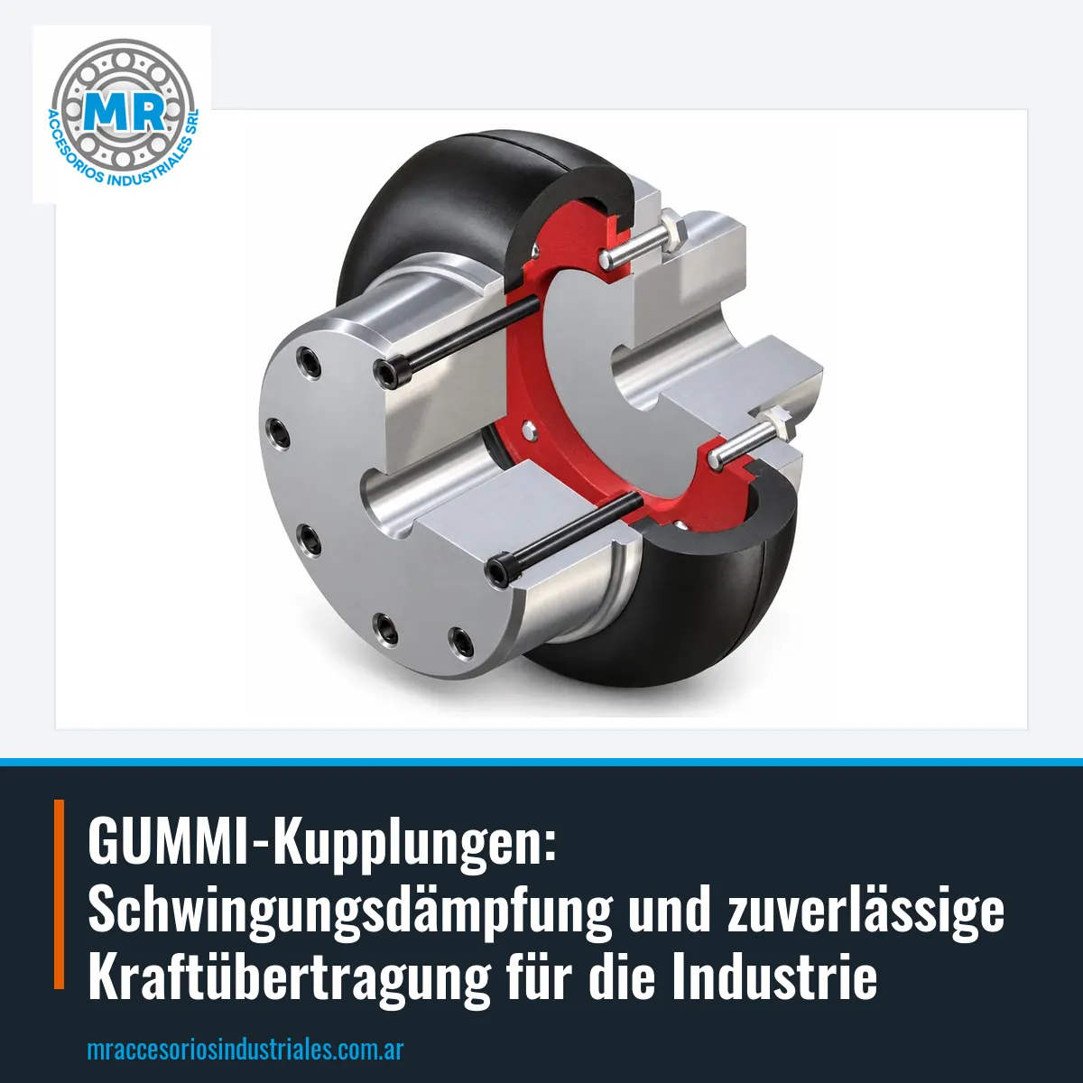 GUMMI-Kupplungen: Schwingungsdämpfung und zuverlässige Kraftübertragung für die Industrie