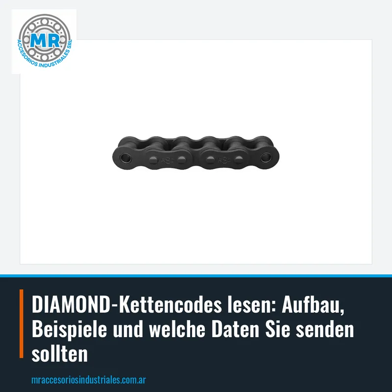 DIAMOND-Kettencodes lesen: Aufbau, Beispiele und welche Daten Sie senden sollten