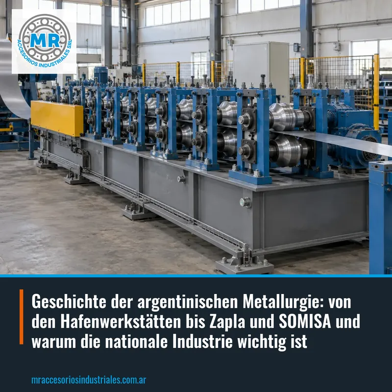 Geschichte der argentinischen Metallurgie: von den Hafenwerkstätten bis Zapla und SOMISA und warum die nationale Industrie wichtig ist