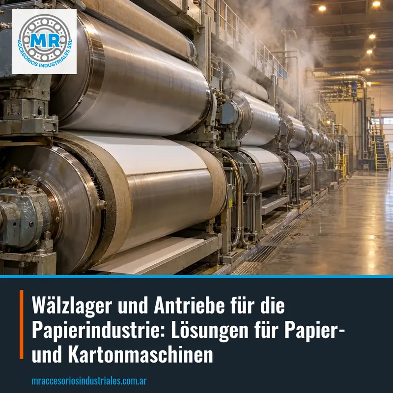 Wälzlager und Antriebe für die Papierindustrie: Lösungen für Papier- und Kartonmaschinen