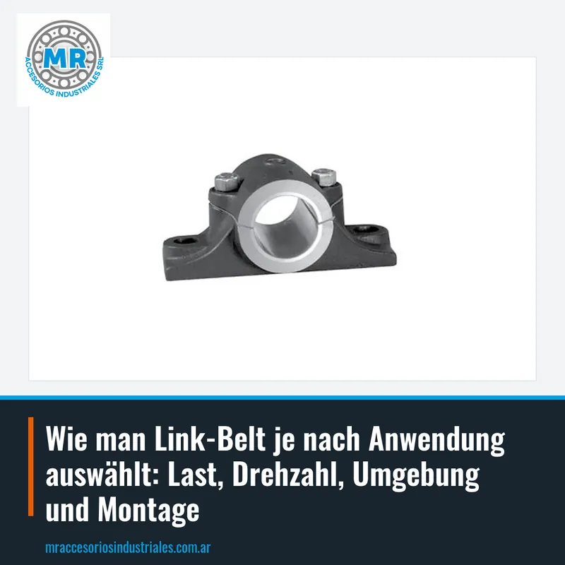 Wie man Link-Belt je nach Anwendung auswählt: Last, Drehzahl, Umgebung und Montage