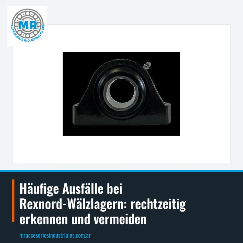 Häufige Ausfälle bei Rexnord-Wälzlagern: rechtzeitig erkennen und vermeiden