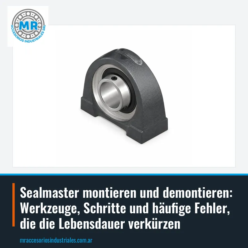 Sealmaster montieren und demontieren: Werkzeuge, Schritte und häufige Fehler, die die Lebensdauer verkürzen