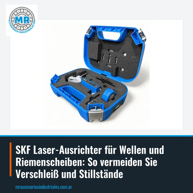 SKF Laser-Ausrichter für Wellen und Riemenscheiben: So vermeiden Sie Verschleiß und Stillstände