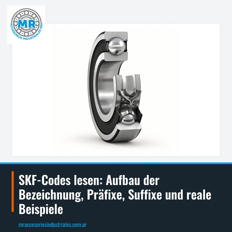 SKF-Codes lesen: Aufbau der Bezeichnung, Präfixe, Suffixe und reale Beispiele