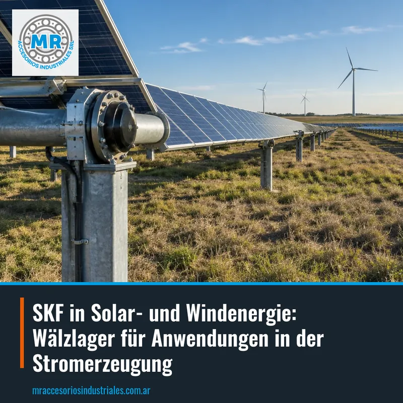 SKF in Solar- und Windenergie: Wälzlager für Anwendungen in der Stromerzeugung