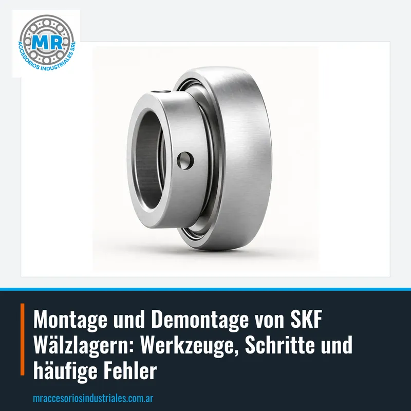 Montage und Demontage von SKF Wälzlagern: Werkzeuge, Schritte und häufige Fehler