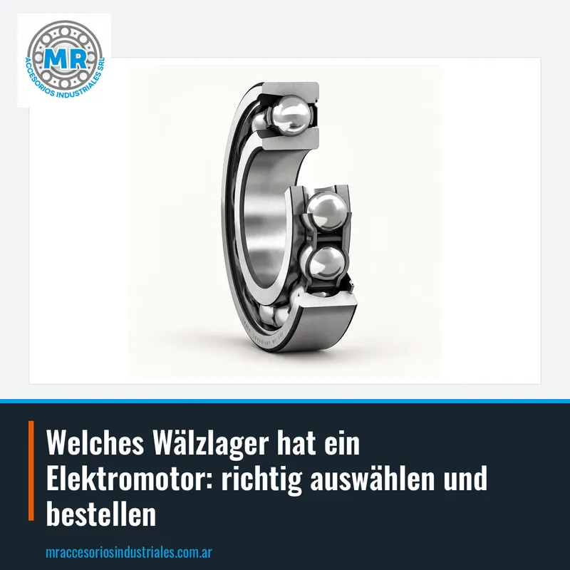 Welches Wälzlager hat ein Elektromotor: richtig auswählen und bestellen
