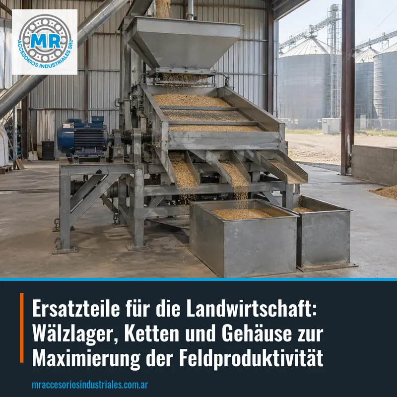 Ersatzteile für die Landwirtschaft: Wälzlager, Ketten und Gehäuse zur Maximierung der Feldproduktivität