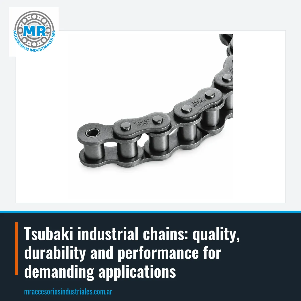 Tsubaki industrial chains: quality, durability and performance for demanding applications