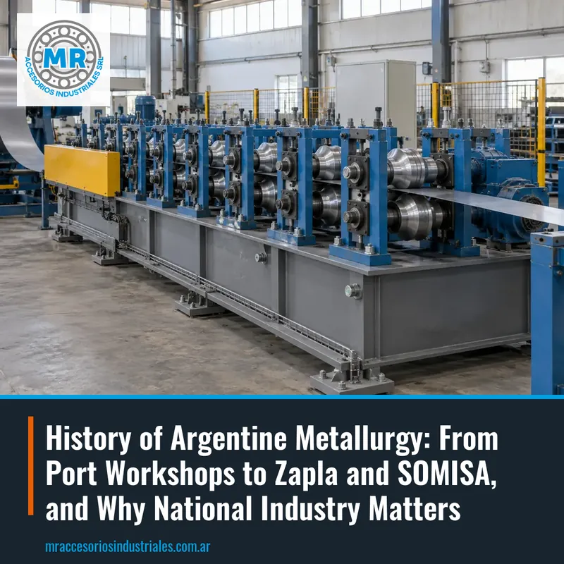 History of Argentine Metallurgy: From Port Workshops to Zapla and SOMISA, and Why National Industry Matters