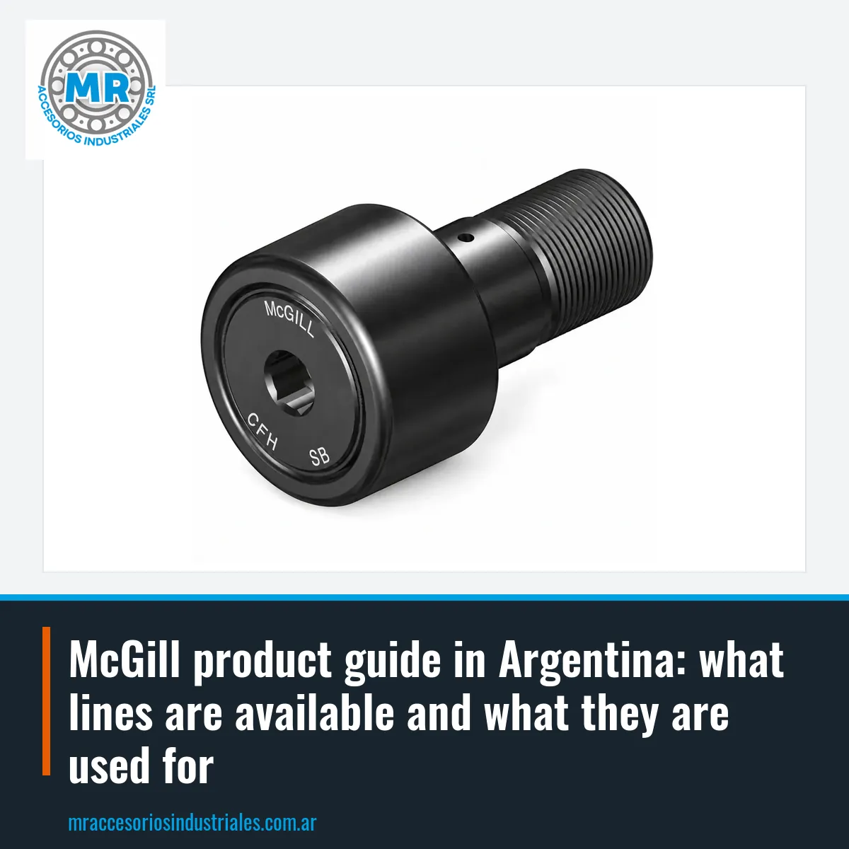 McGill product guide in Argentina: what lines are available and what they are used for