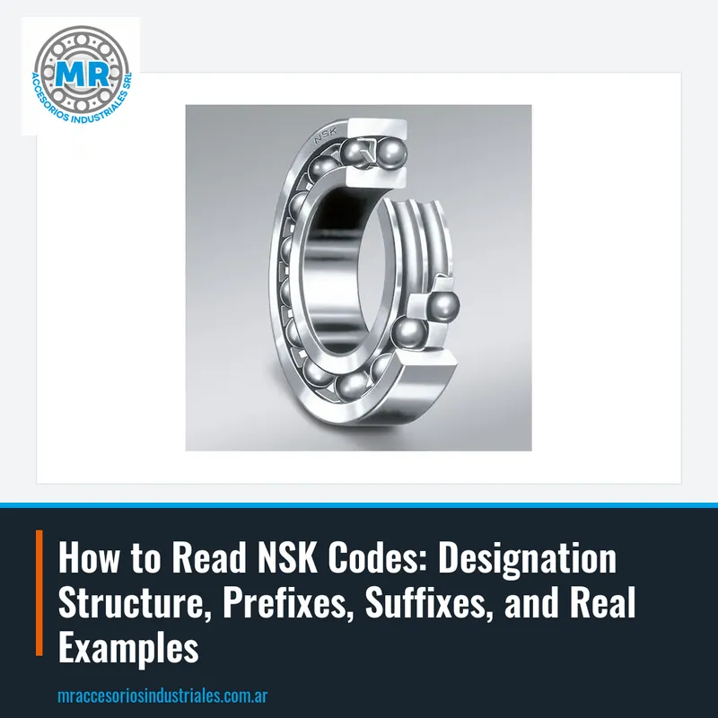 How to Read NSK Codes: Designation Structure, Prefixes, Suffixes, and Real Examples