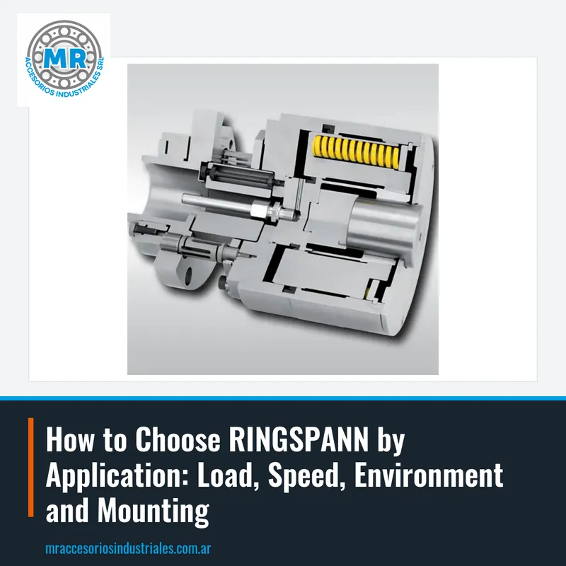 How to Choose RINGSPANN by Application: Load, Speed, Environment and Mounting