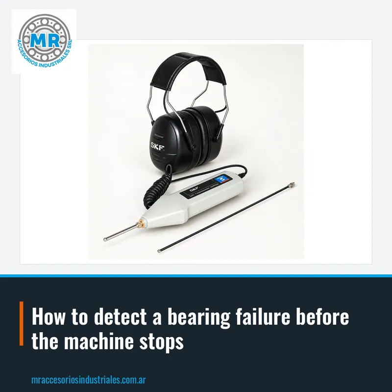 How to detect a bearing failure before the machine stops