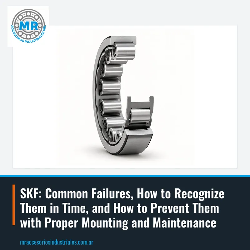 SKF: Common Failures, How to Recognize Them in Time, and How to Prevent Them with Proper Mounting and Maintenance