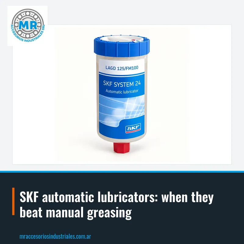 SKF automatic lubricators: when they beat manual greasing