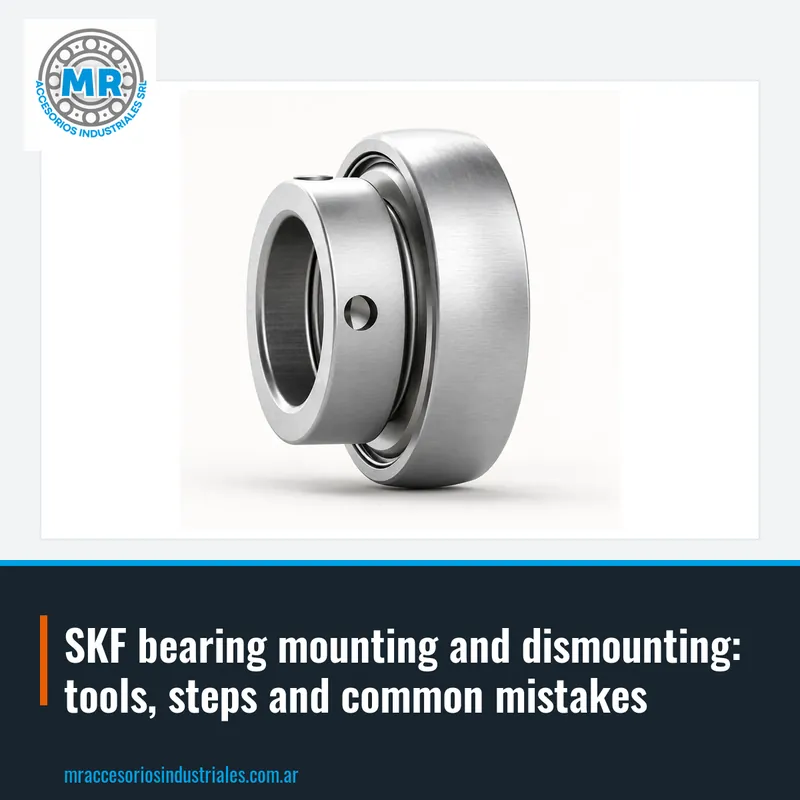 SKF bearing mounting and dismounting: tools, steps and common mistakes