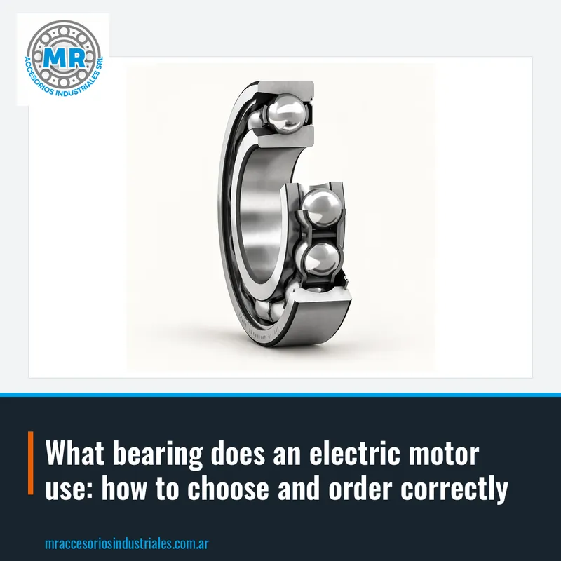What bearing does an electric motor use: how to choose and order correctly