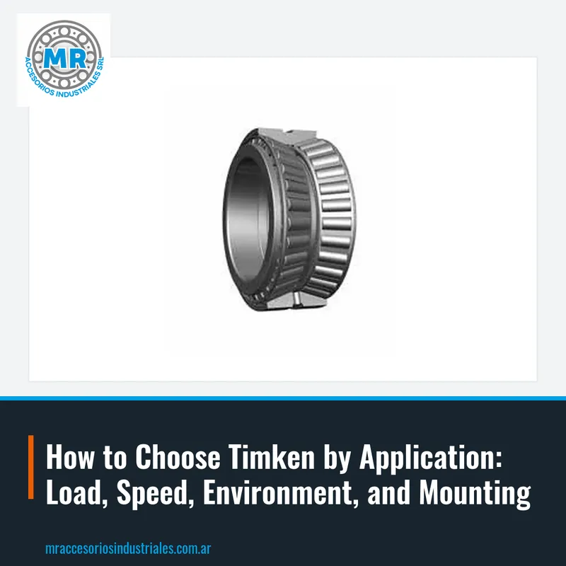How to Choose Timken by Application: Load, Speed, Environment, and Mounting