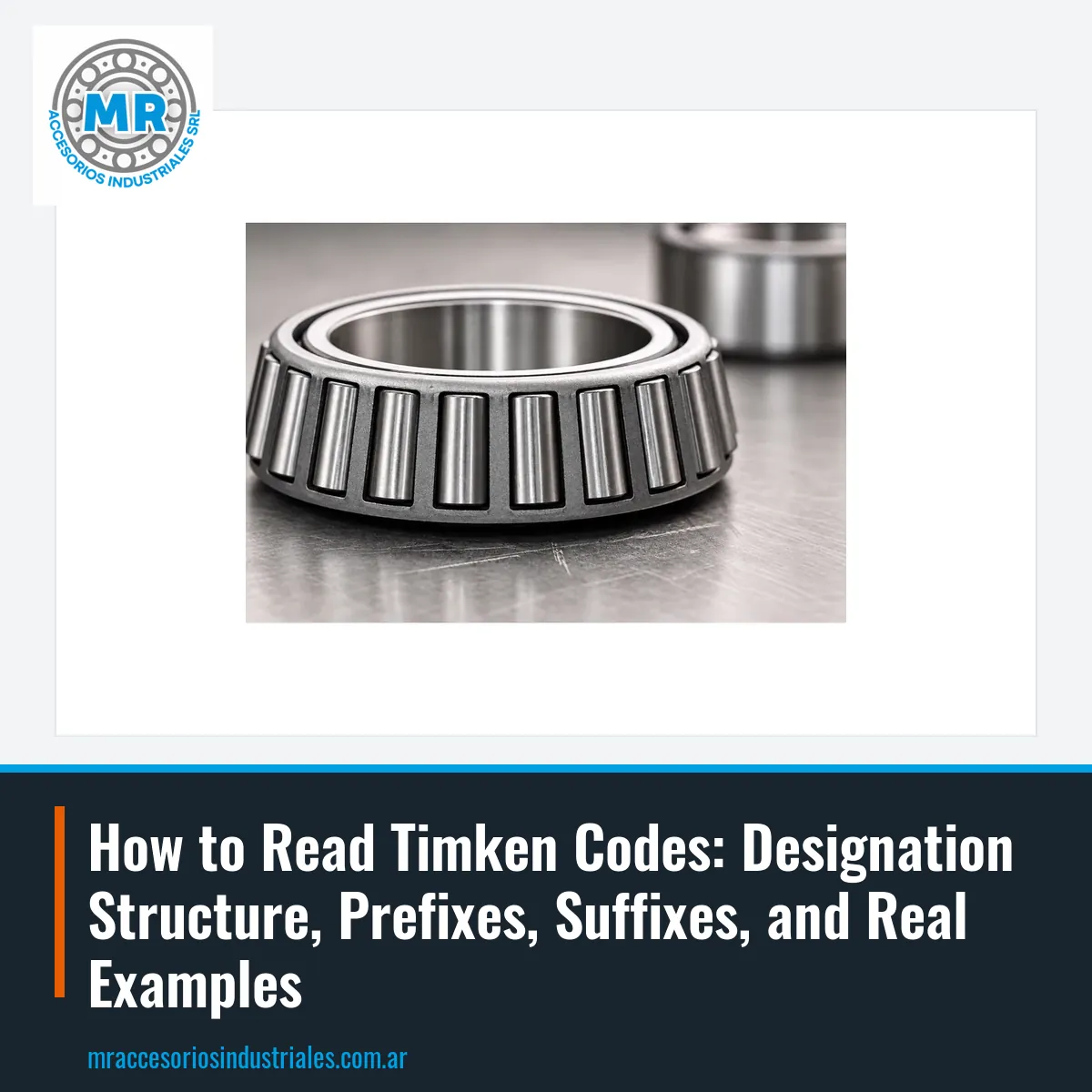 How to Read Timken Codes: Designation Structure, Prefixes, Suffixes, and Real Examples