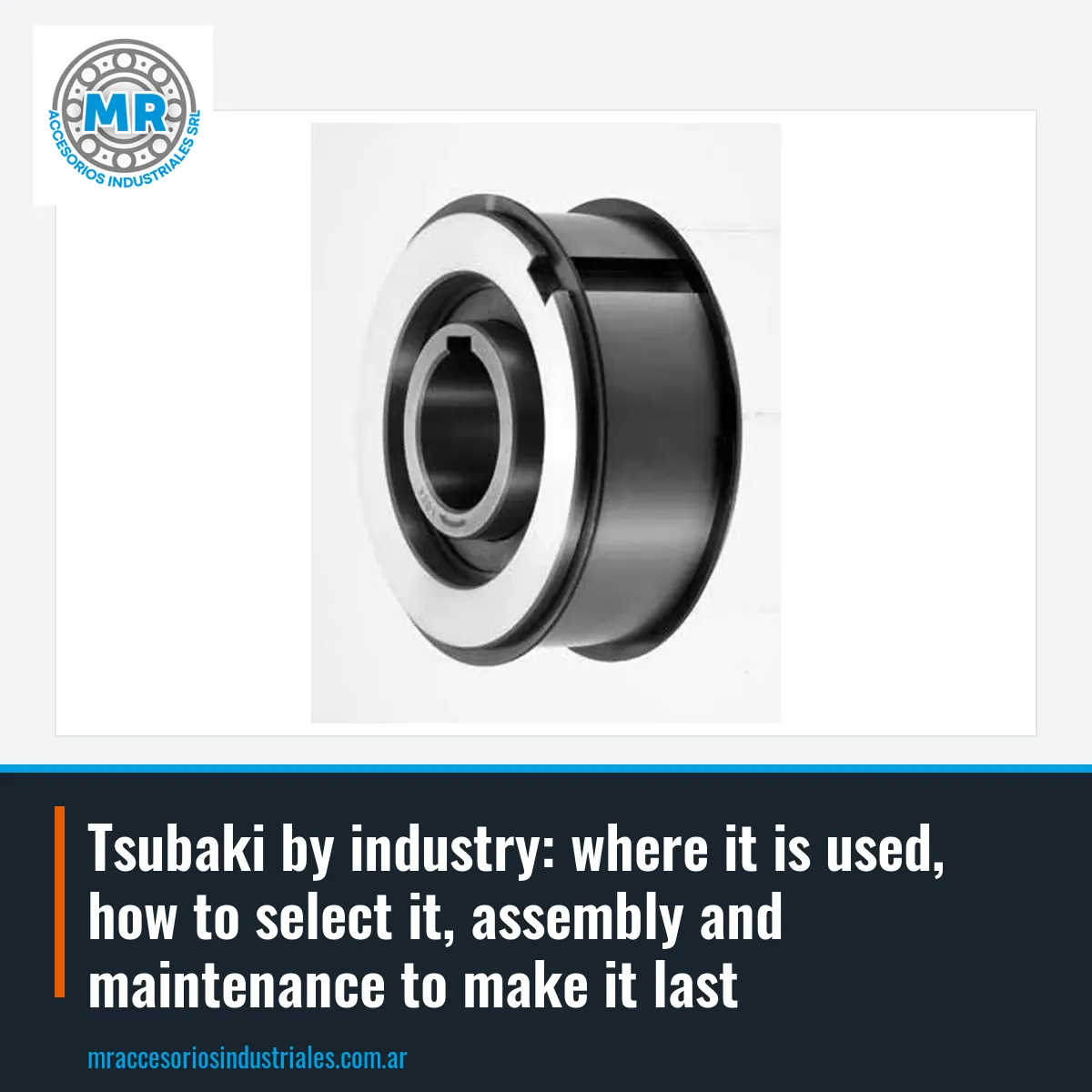 Tsubaki by industry: where it is used, how to select it, assembly and maintenance to make it last