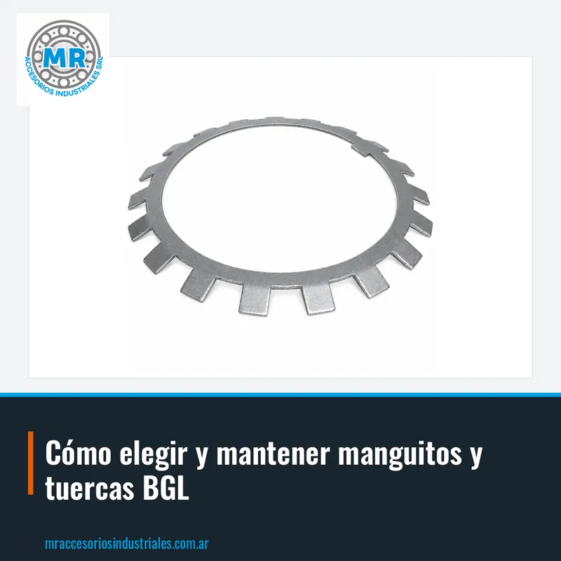 Cómo elegir y mantener manguitos y tuercas BGL