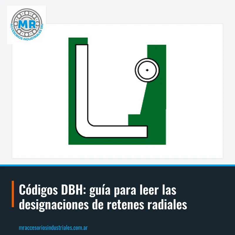 Códigos DBH: guía para leer las designaciones de retenes radiales