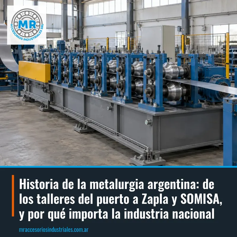 Historia de la metalurgia argentina: de los talleres del puerto a Zapla y SOMISA, y por qué importa la industria nacional
