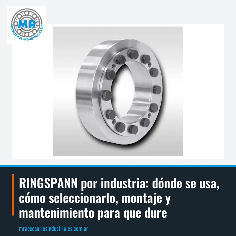 RINGSPANN por industria: dónde se usa, cómo seleccionarlo, montaje y mantenimiento para que dure
