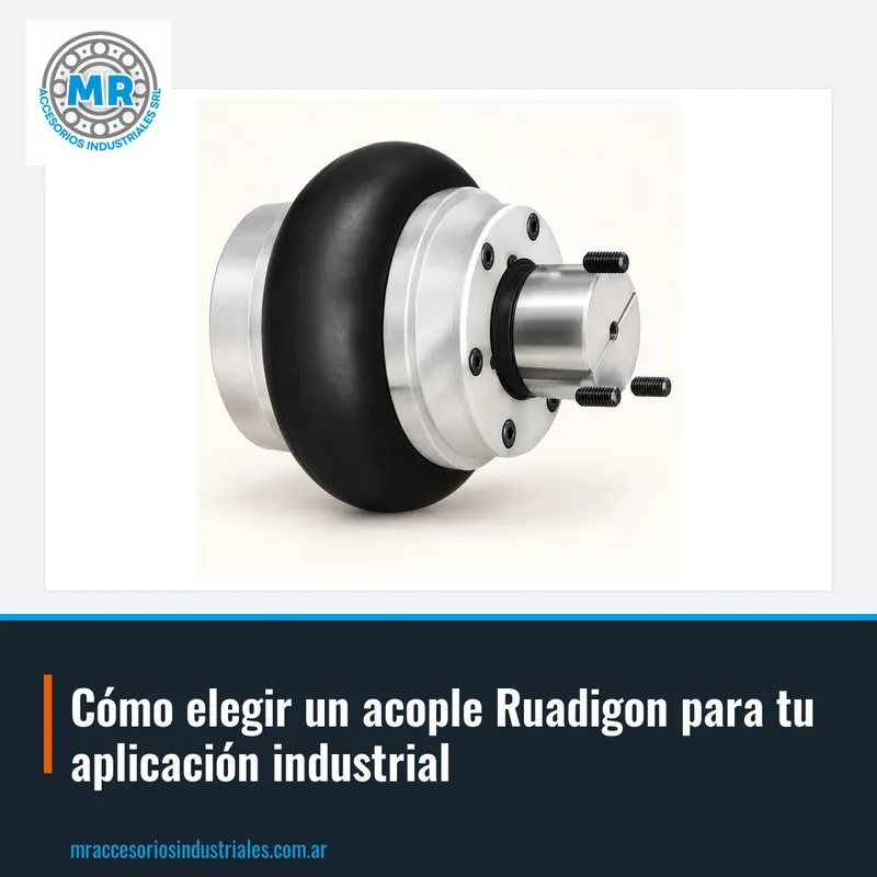Cómo elegir un acople Ruadigon para tu aplicación industrial