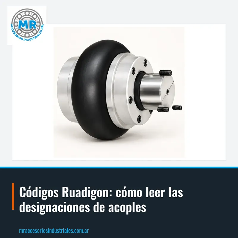 Códigos Ruadigon: cómo leer las designaciones de acoples