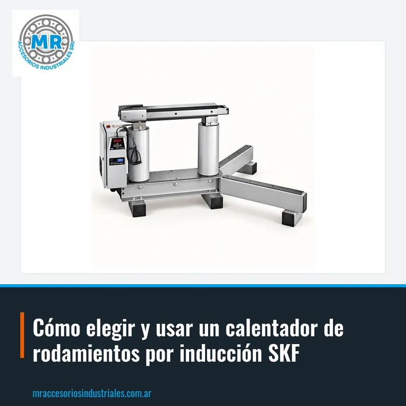 Cómo elegir y usar un calentador de rodamientos por inducción SKF