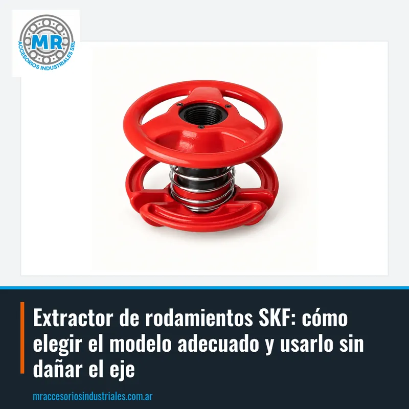 Extractor de rodamientos SKF: cómo elegir el modelo adecuado y usarlo sin dañar el eje