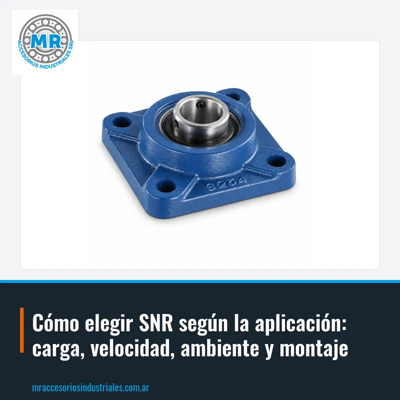 Cómo elegir SNR según la aplicación: carga, velocidad, ambiente y montaje