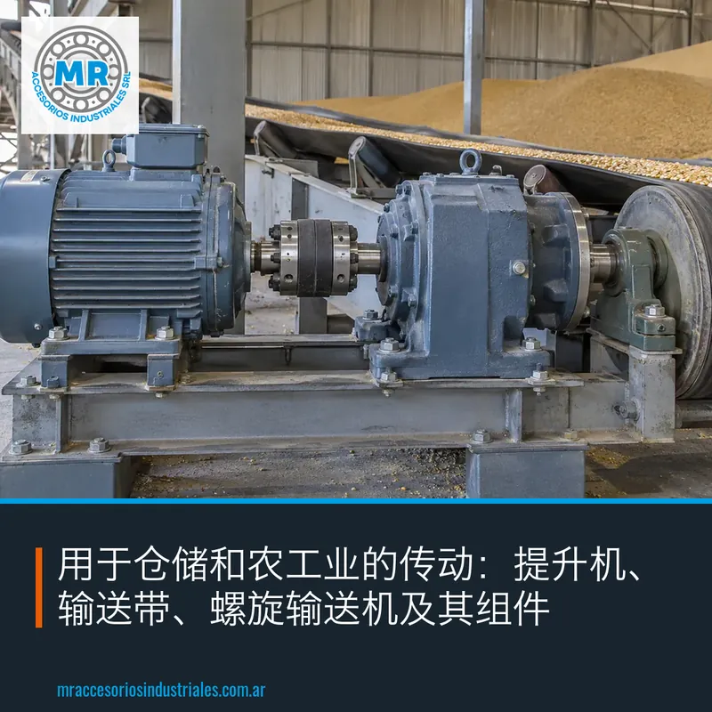 用于仓储和农工业的传动：提升机、输送带、螺旋输送机及其组件
