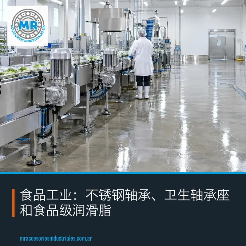 食品工业：不锈钢轴承、卫生轴承座和食品级润滑脂