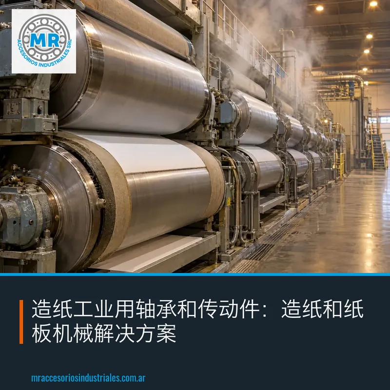 造纸工业用轴承和传动件:造纸和纸板机械解决方案