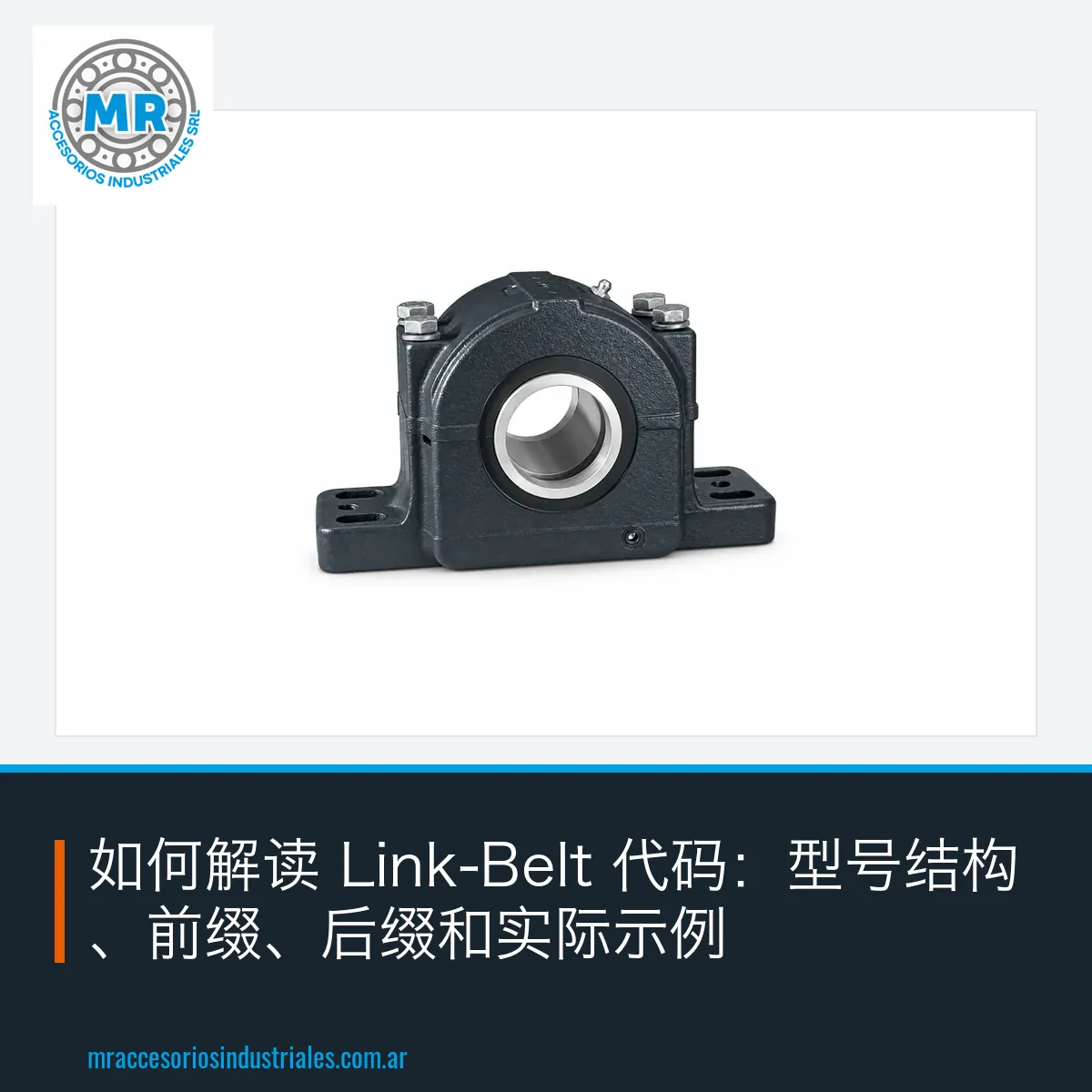 如何解读 Link-Belt 代码:型号结构、前缀、后缀和实际示例
