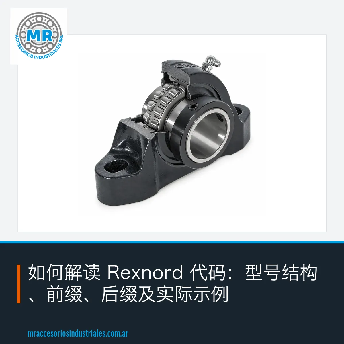 如何解读 Rexnord 代码:型号结构、前缀、后缀及实际示例