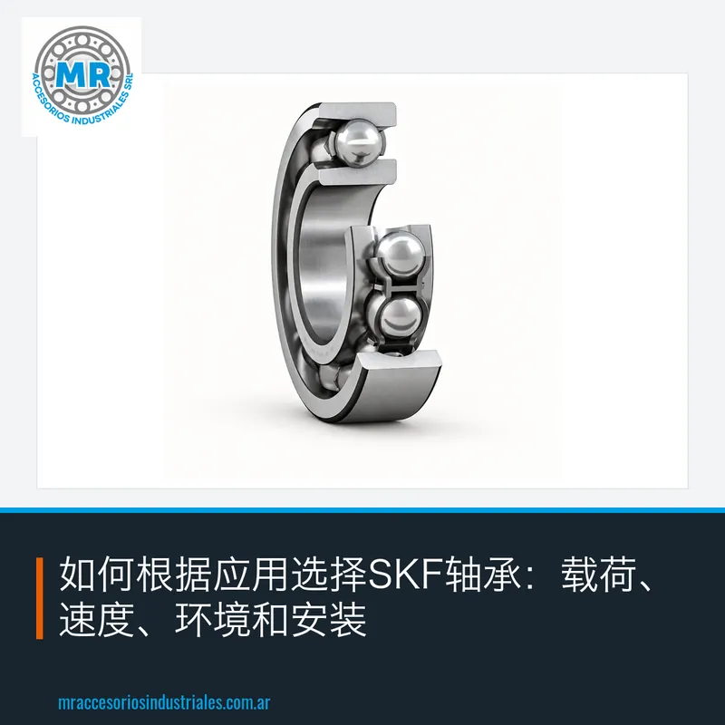 如何根据应用选择SKF轴承：载荷、速度、环境和安装