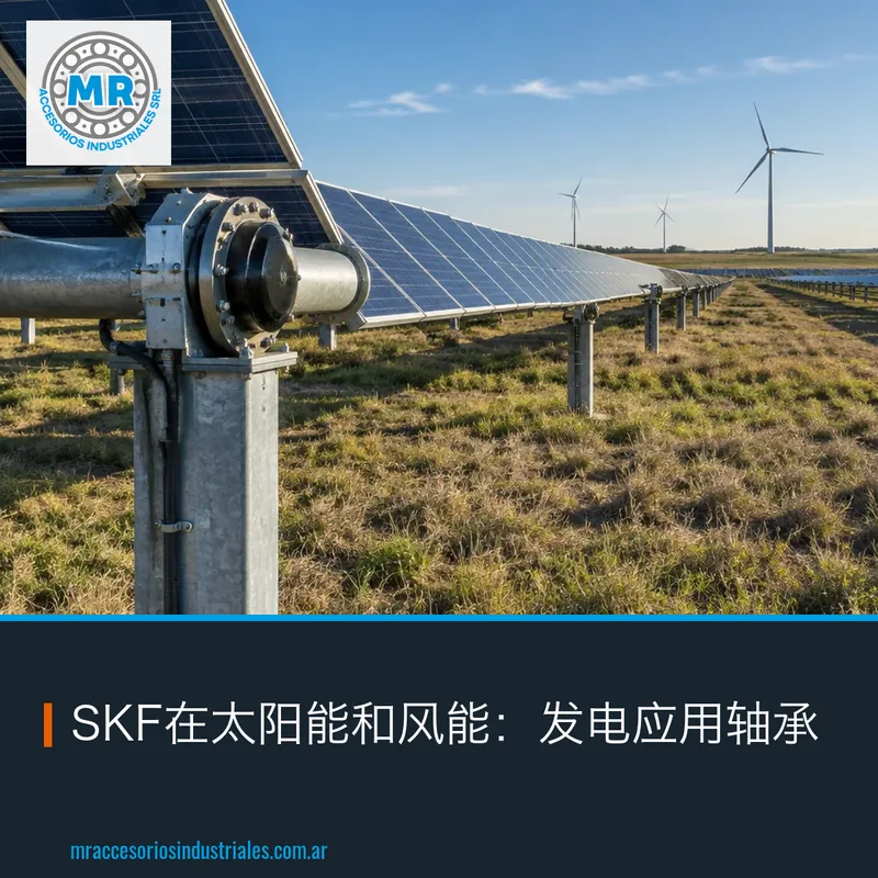 SKF在太阳能和风能：发电应用轴承