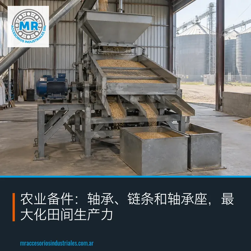 农业备件：轴承、链条和轴承座，最大化田间生产力