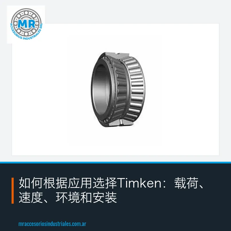如何根据应用选择Timken：载荷、速度、环境和安装