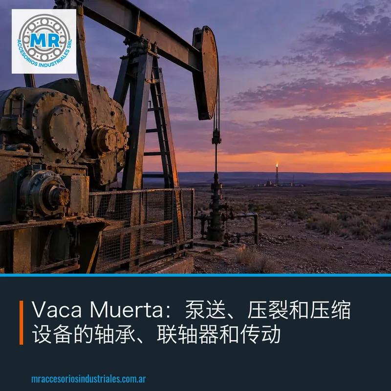 Vaca Muerta：泵送、压裂和压缩设备的轴承、联轴器和传动