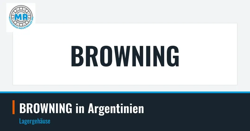 BROWNING in Argentinien: Lagergehäuse