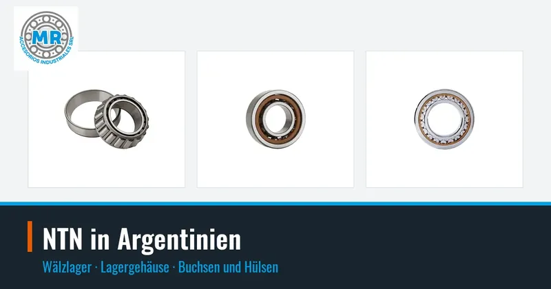 NTN in Argentinien: Wälzlager, Lagergehäuse, Buchsen und Hülsen