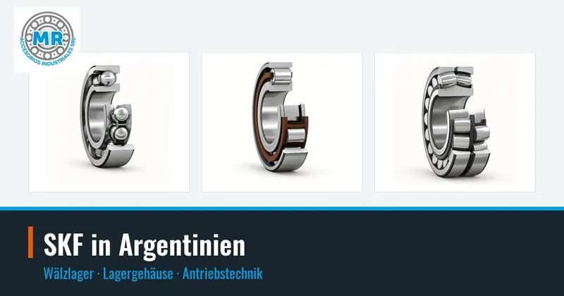 SKF in Argentinien: Wälzlager, Lagergehäuse, Antriebstechnik