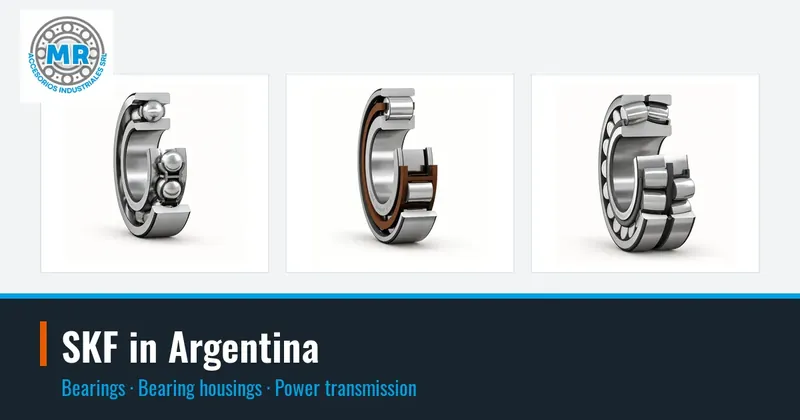 SKF in Argentina: bearings, bearing housings, power transmission