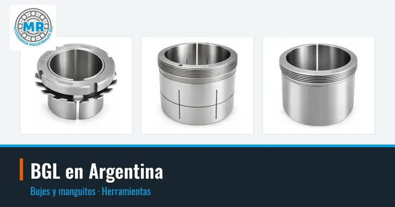 BGL en Argentina: bujes y manguitos, herramientas
